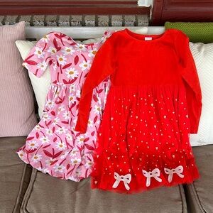 Two Hanna Andersson Dresses 130 8